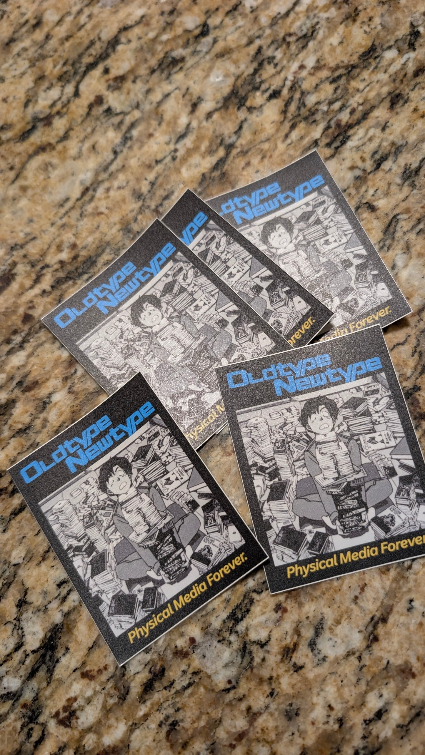 OT/NT Physical Media Forever Sticker