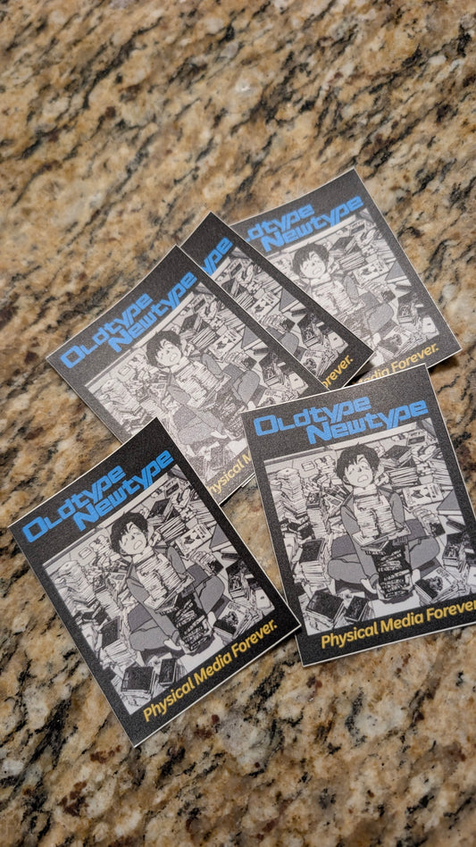 OT/NT Physical Media Forever Sticker