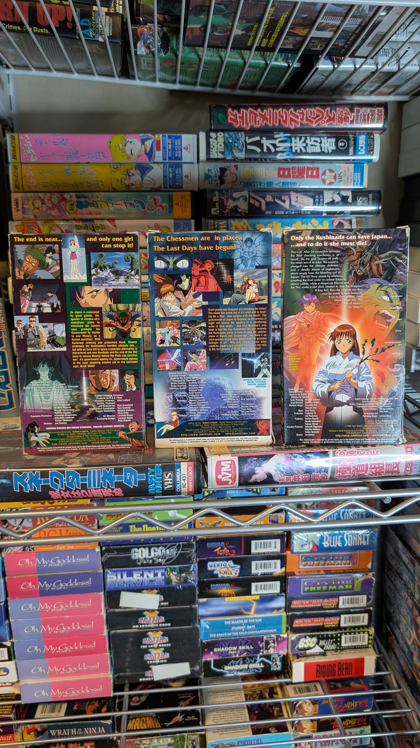 BLUE SEED — THE COMPLETE TV SERIES (VHS)