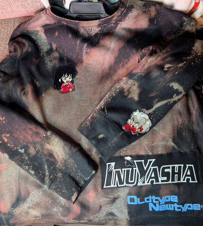 The "Iron-Reaver" Custom Acid-Wash Crewneck (XL)