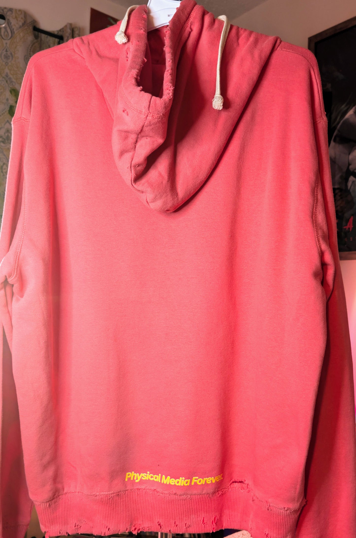 The "Turtle Hermit" Distressed Hoodie (XL)