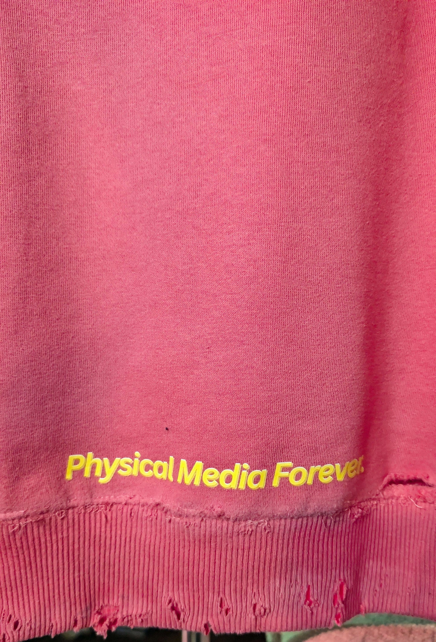 The "Turtle Hermit" Distressed Hoodie (XL)