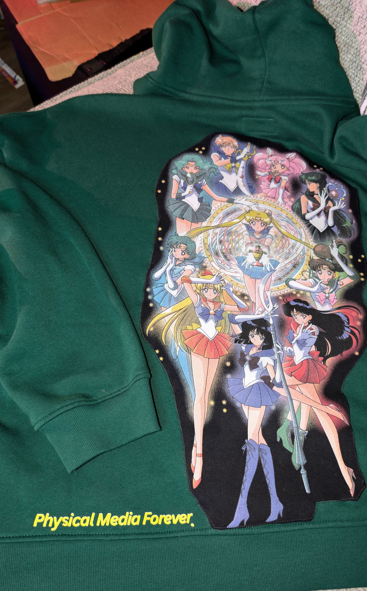 The "Supreme Thunder" Sailor Jupiter Custom Hoodie (2XL)