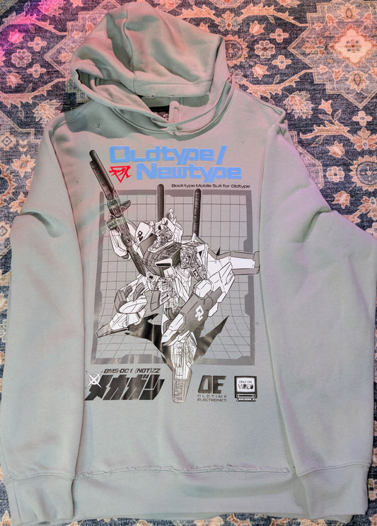 The "Vanguard Prototype" BMS-001 (NOT)ZZ Sage Hoodie (XL)