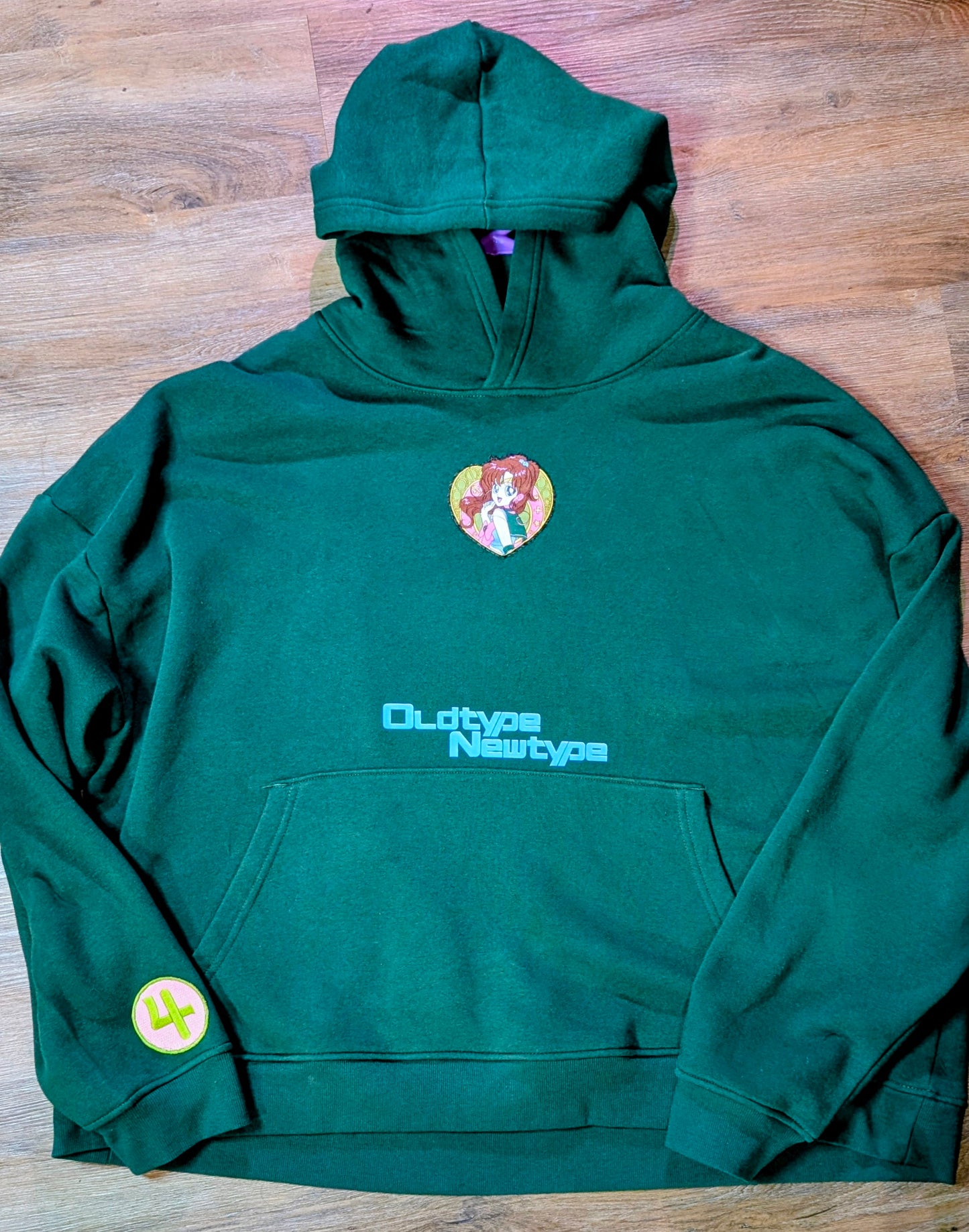 The "Supreme Thunder" Sailor Jupiter Custom Hoodie (2XL)